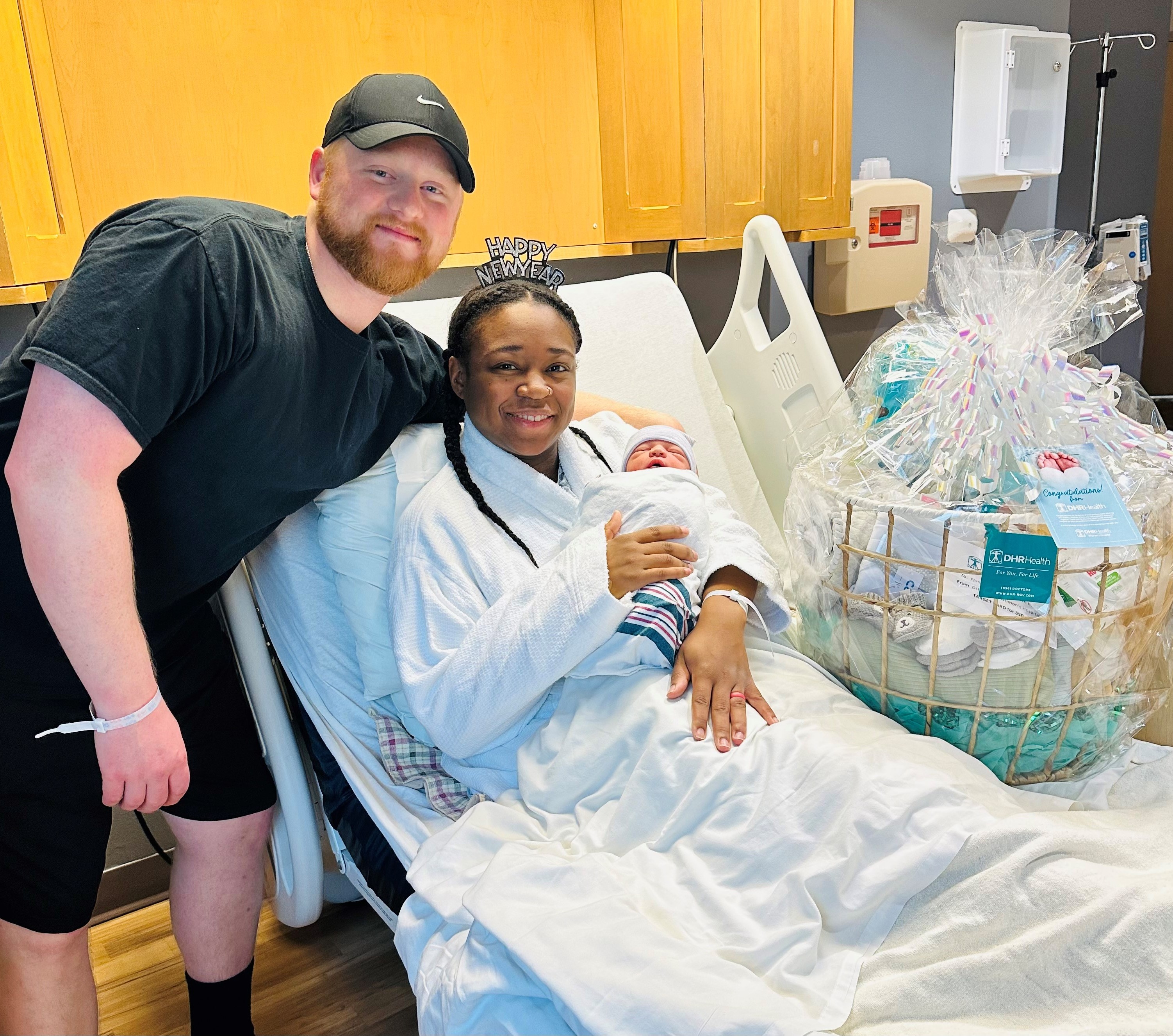 DHR Health Women's Hospital Celebrates First Baby Born on New Year’s ...