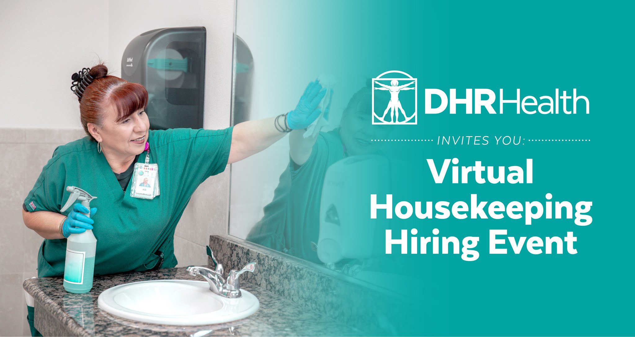 Virtual Housekeeping Hiring Event DHR Health Edinburg Hospital & ER