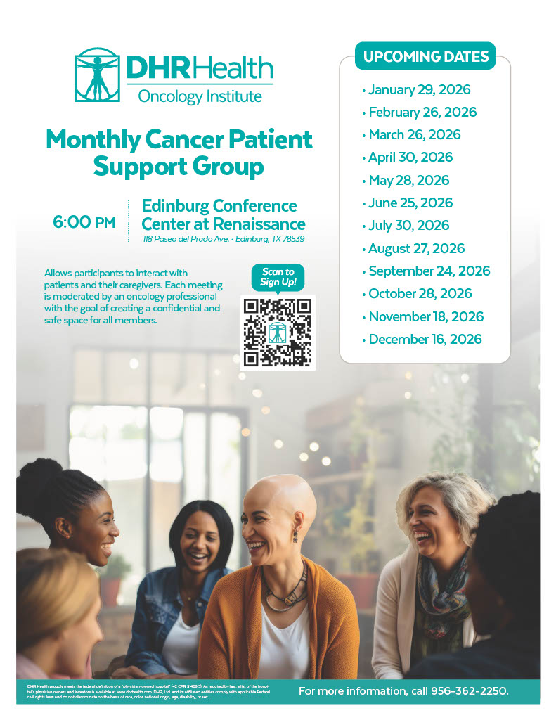 Flyer For Cancer Support Group
